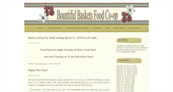 Desktop Screenshot of bountifulbaskets.org